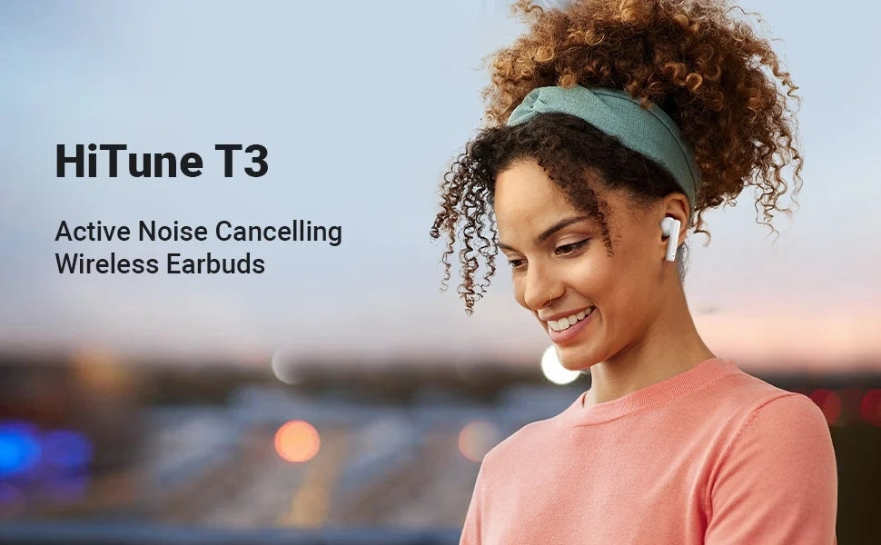 UGREEN 90206 HiTune T3 Active Noise-Cancelling Wireless Earbuds