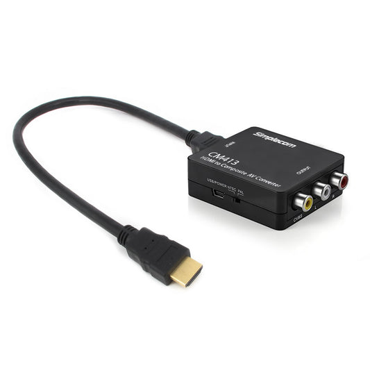 Simplecom CM413 HDMI to Composite AV CVBS 3RCA Video