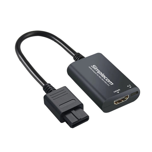Simplecom CM461 HDMI Adapter Composite AV to HDMI Converter for Nintendo