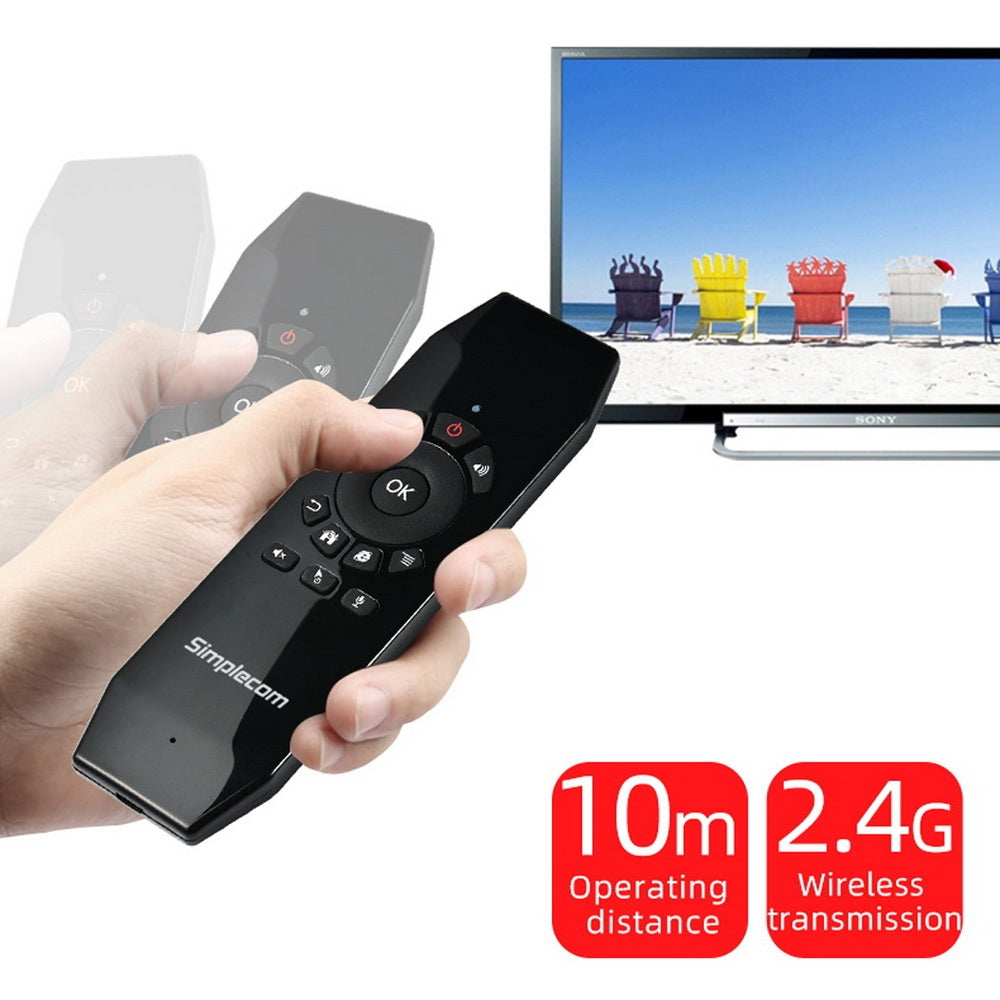 Simplecom RT150 2.4GHz Wireless Remote Air Mouse Keyboard