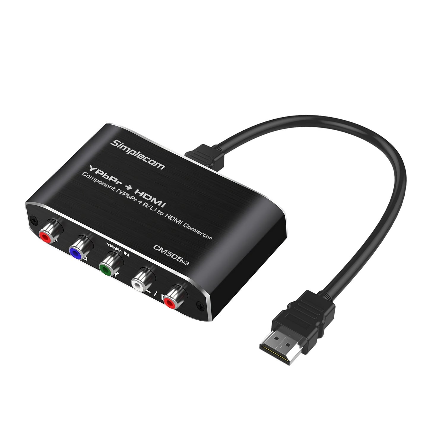 Simplecom CM505v3 Component (YPbPr + Stereo R/L) to HDMI Converter