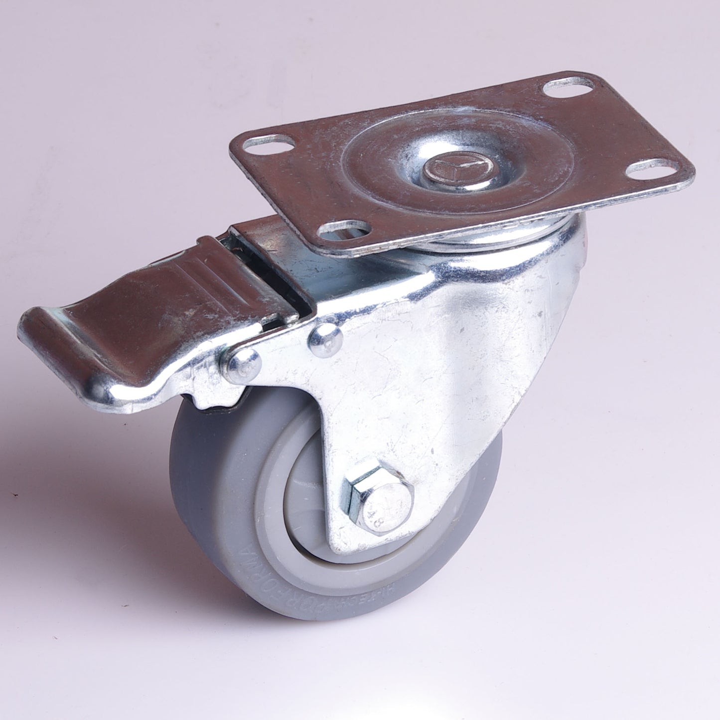4x 3 inch Heavy Duty Swivel Brake Locking Caster Castor Wheels