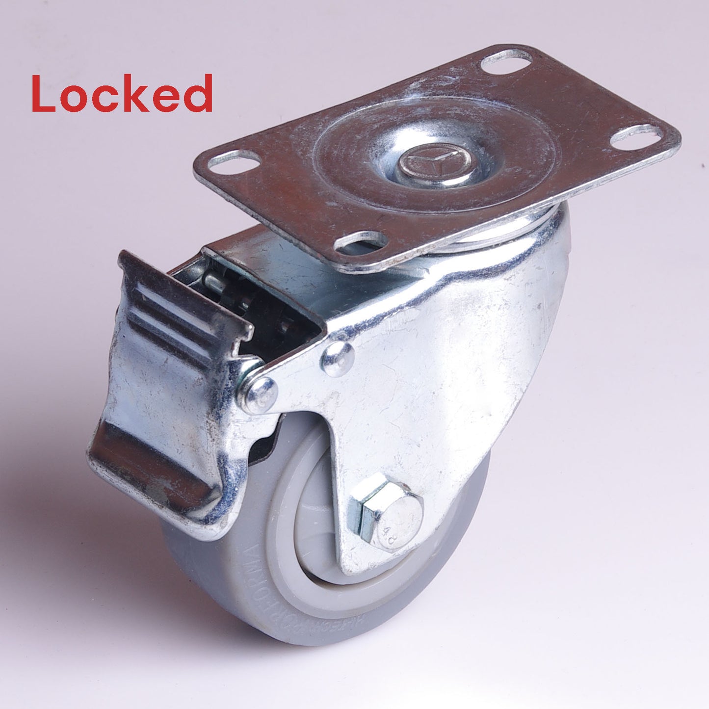 4x 4 inch Heavy Duty Swivel Brake Locking Caster Castor Wheels
