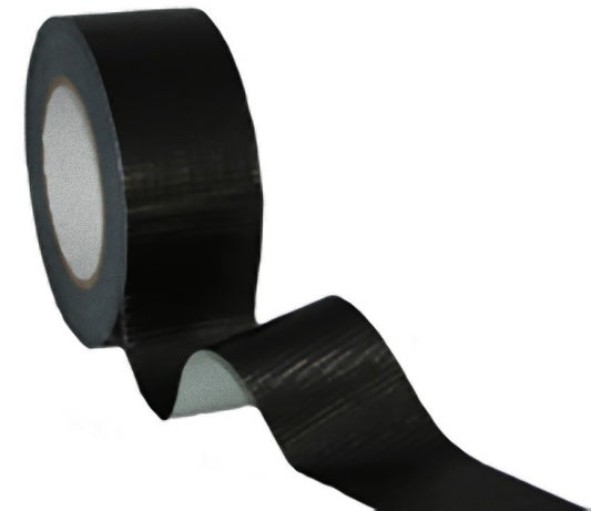 5 Pack Black Duct Tape 50Mtr Industrial Grade Waterproof UV Resistant