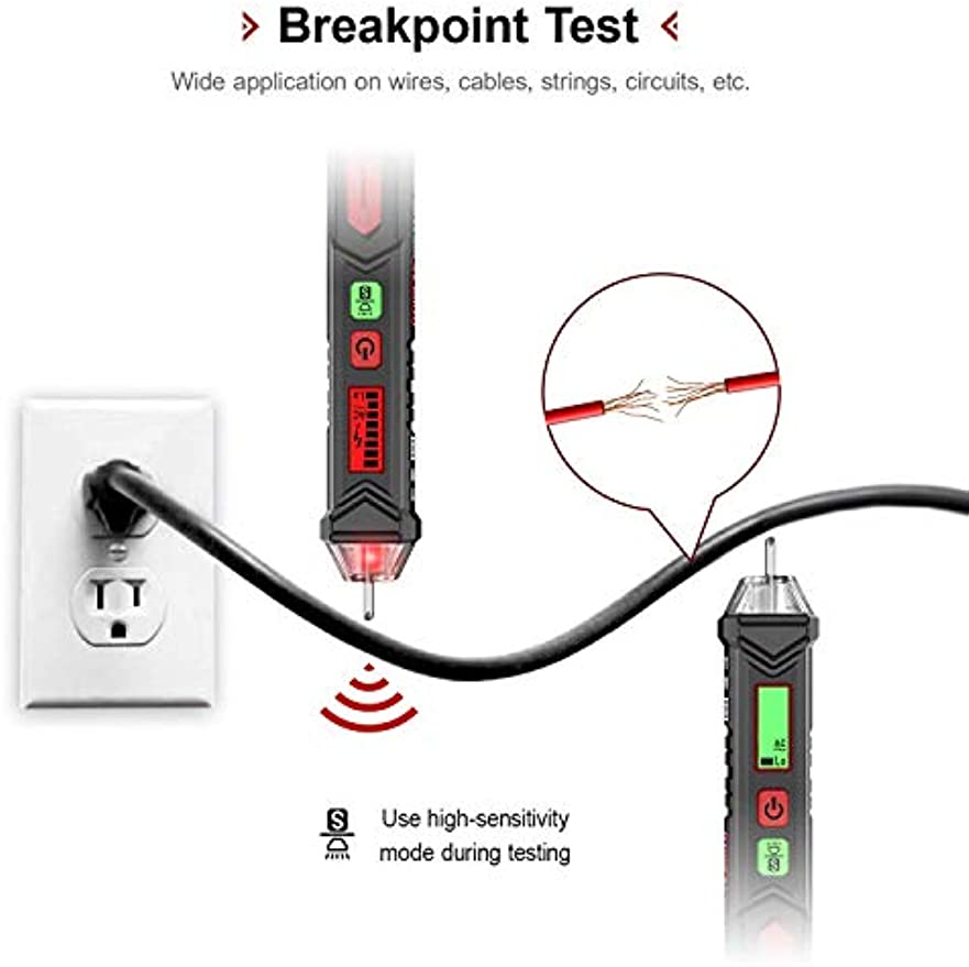 KAIWEETS HT100 Non Contact Voltage Tester AC Electricity