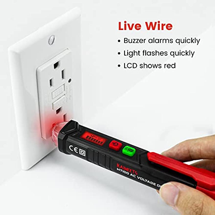 KAIWEETS HT100 Non Contact Voltage Tester AC Electricity