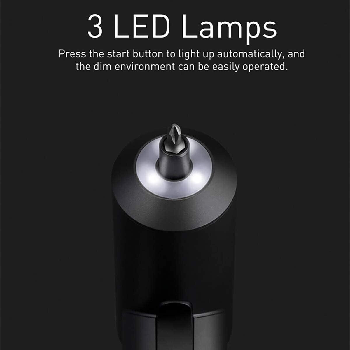 Xiaomi Mijia Cordless Rechargeable Screwdriver 3.6V 2000mAh Li-ion