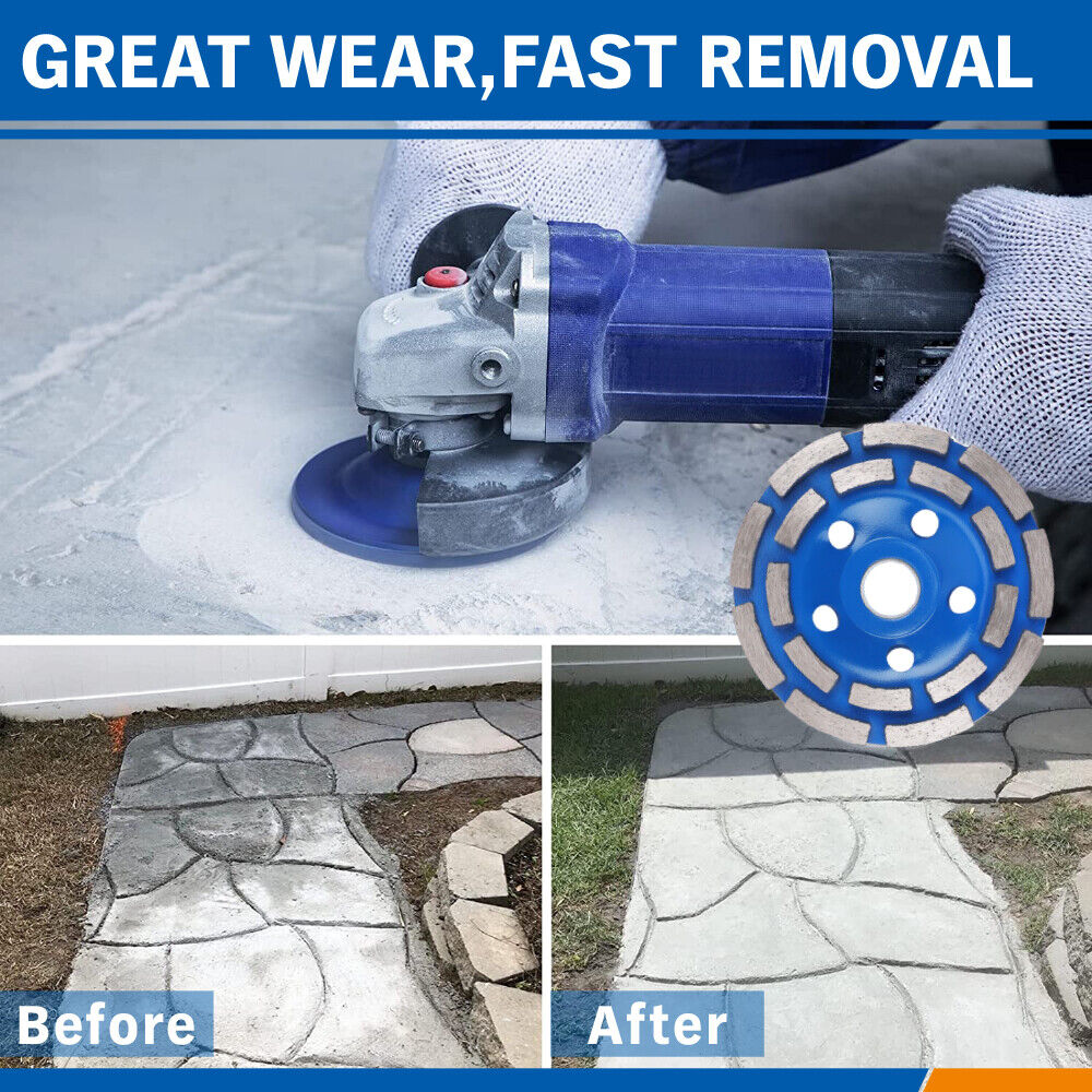 4.5inch Diamond Segment Grinding Concrete Cup Wheel Disc