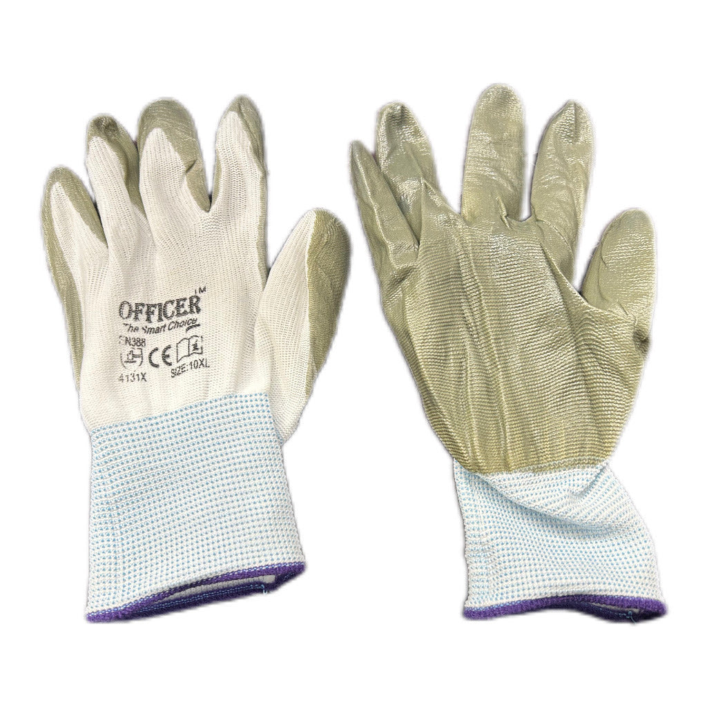 12Pairs Cotton Gloves Work Safety Glove Thick Heavy Seamless HD