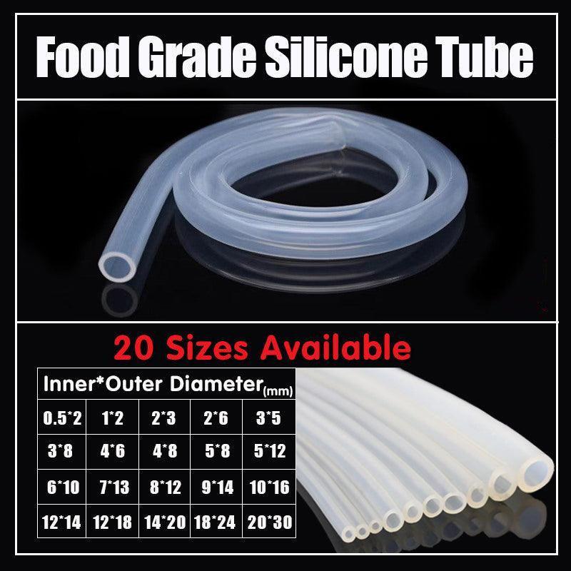 Food Grade Transparent Silicone Rubber Tube Hose Pipe Clear