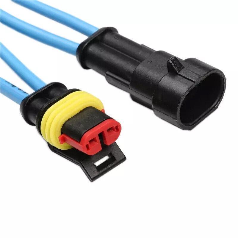 352PCS 12V Waterproof Electrical Wire Connector Plug Terminal Kit