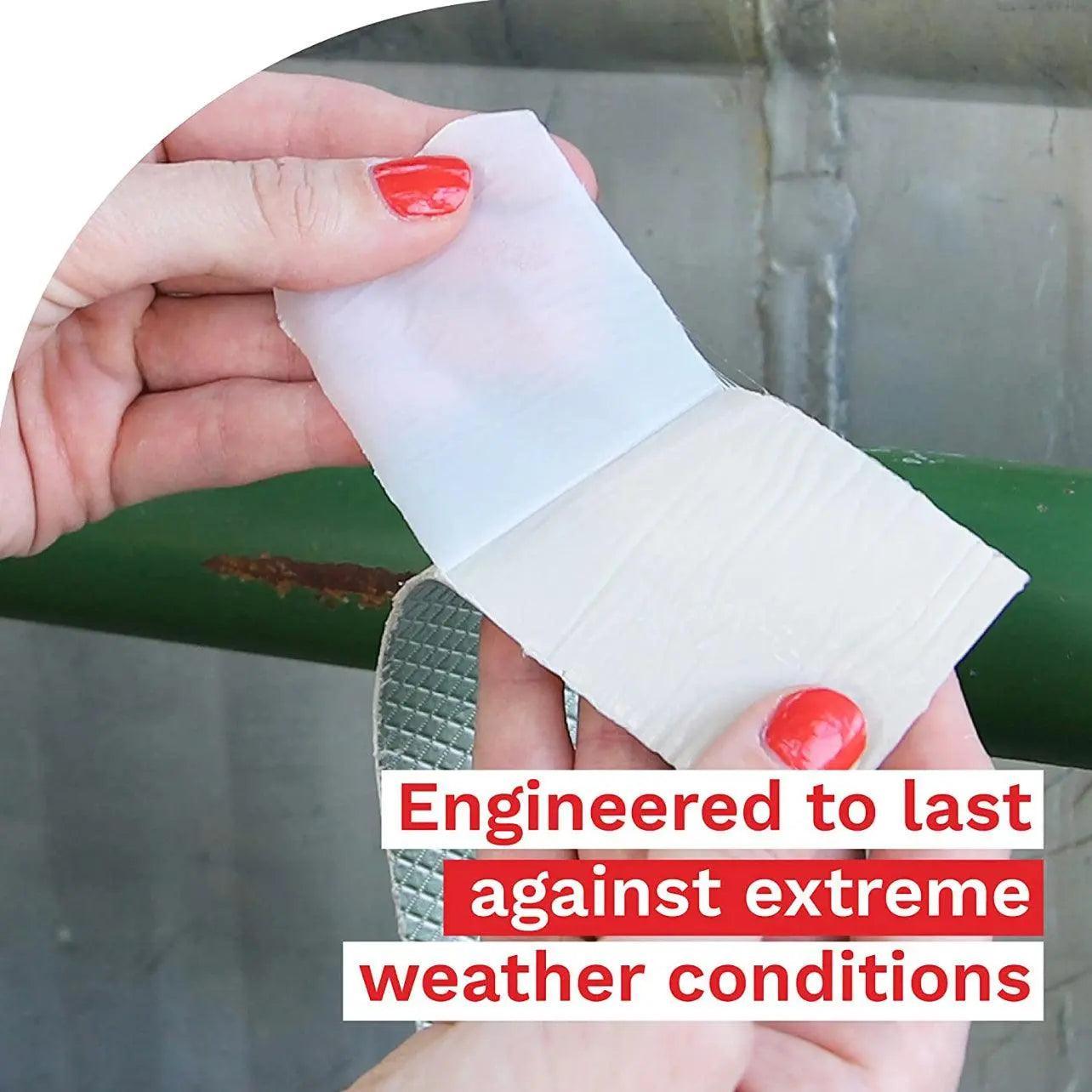 5M Waterproof Tape Butyl Rubber Aluminium Foil Roof Pipe
