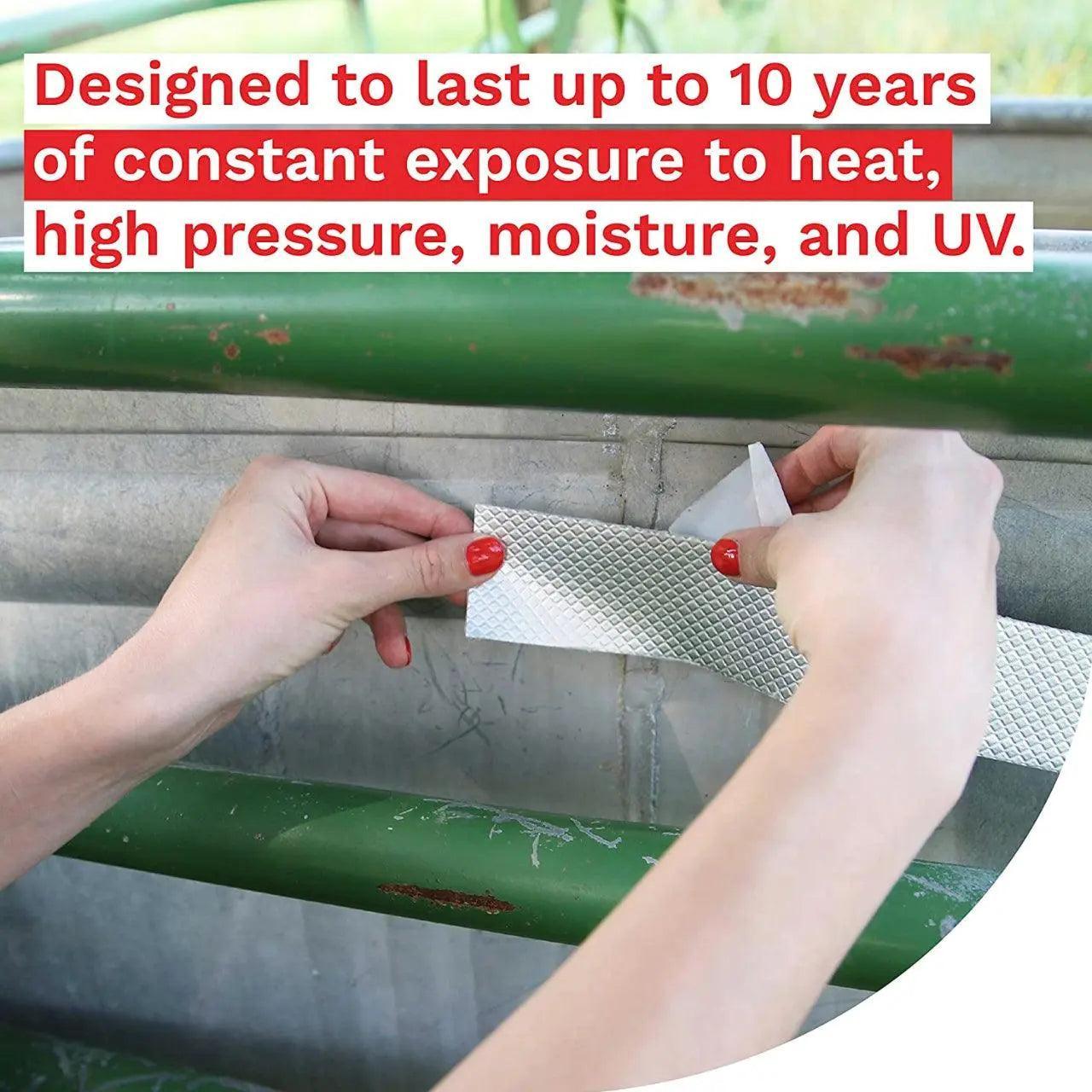 5M Waterproof Tape Butyl Rubber Aluminium Foil Roof Pipe