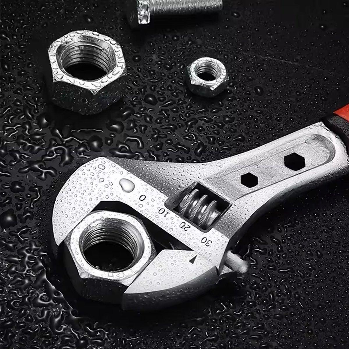 8inch 10inch 12inch Durable Chrome Vanadium Steel Rubberized Grip