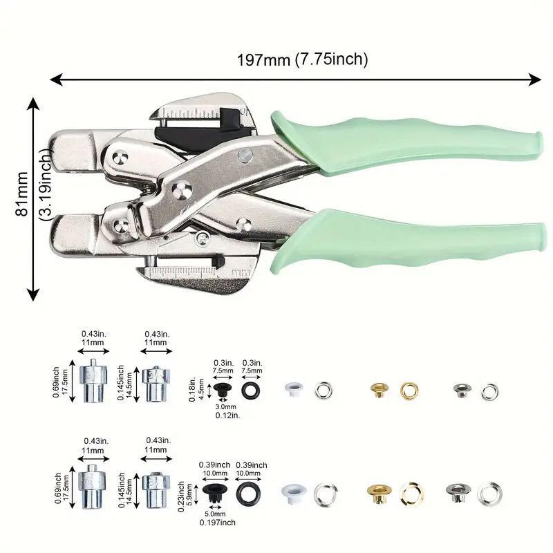 Air Eye Pliers Multi Function Variable Punching Pliers for Leather Craft DIY