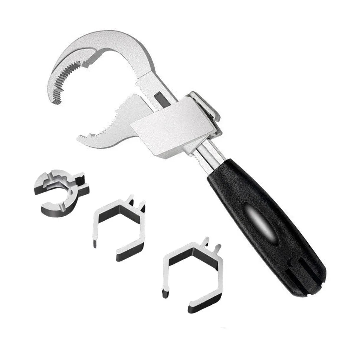 Multifunctional Bathroom Sink Water Pipe Wrench Tool Adjustable Open End Spanner