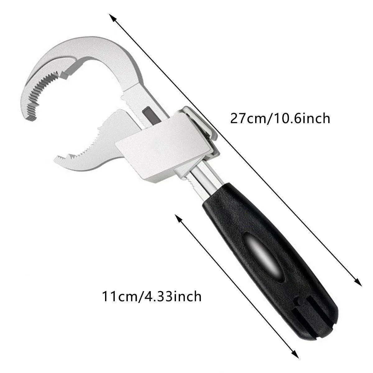 Multifunctional Bathroom Sink Water Pipe Wrench Tool Adjustable Open End Spanner
