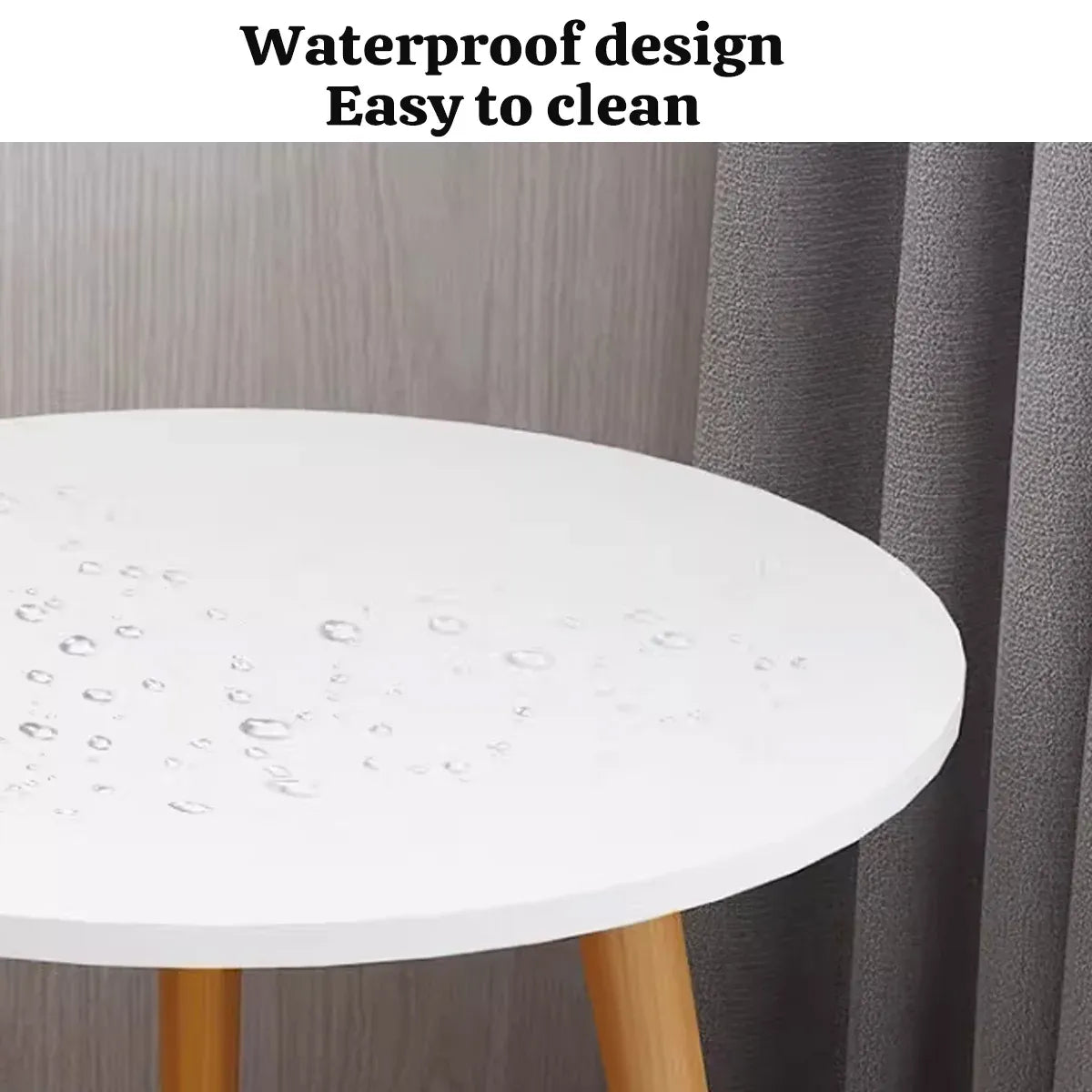 Minimalist Small Double Layer Sofa Side Table Compact Living Room End Table
