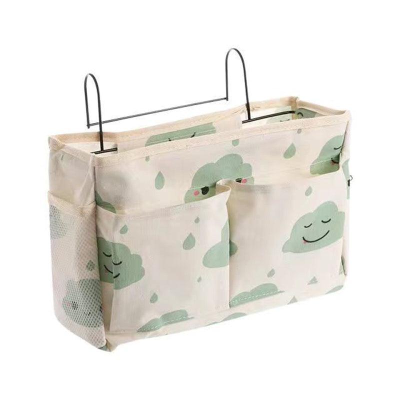Hanging Bedside Storage Caddy with Pockets for Bunk Bed Dorm