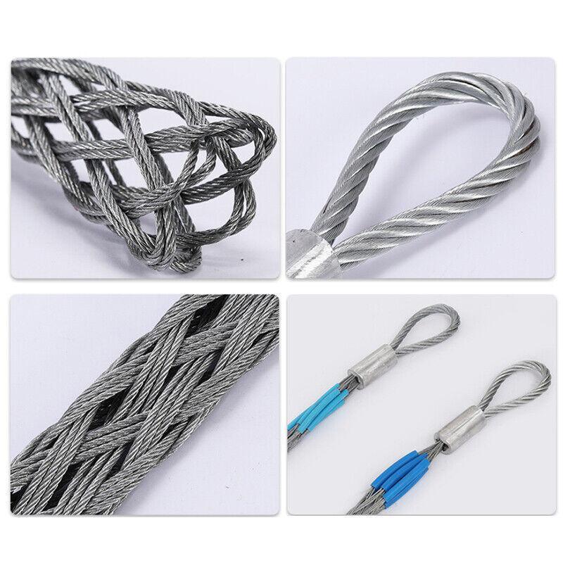 Stainless Steel Cable Pulling Sock Wire Grip Tool for NBN Telstra Ducting