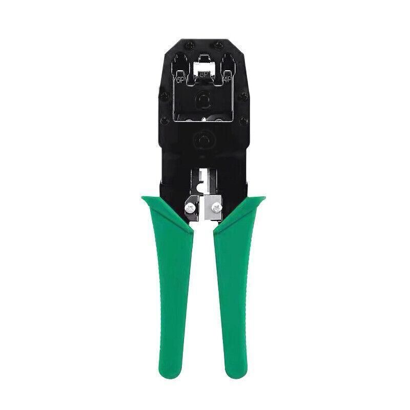 Cat6/5 Lan Network Cable Tool Kit Crimper Rj45 Tester Stripper Punch Down Cutter
