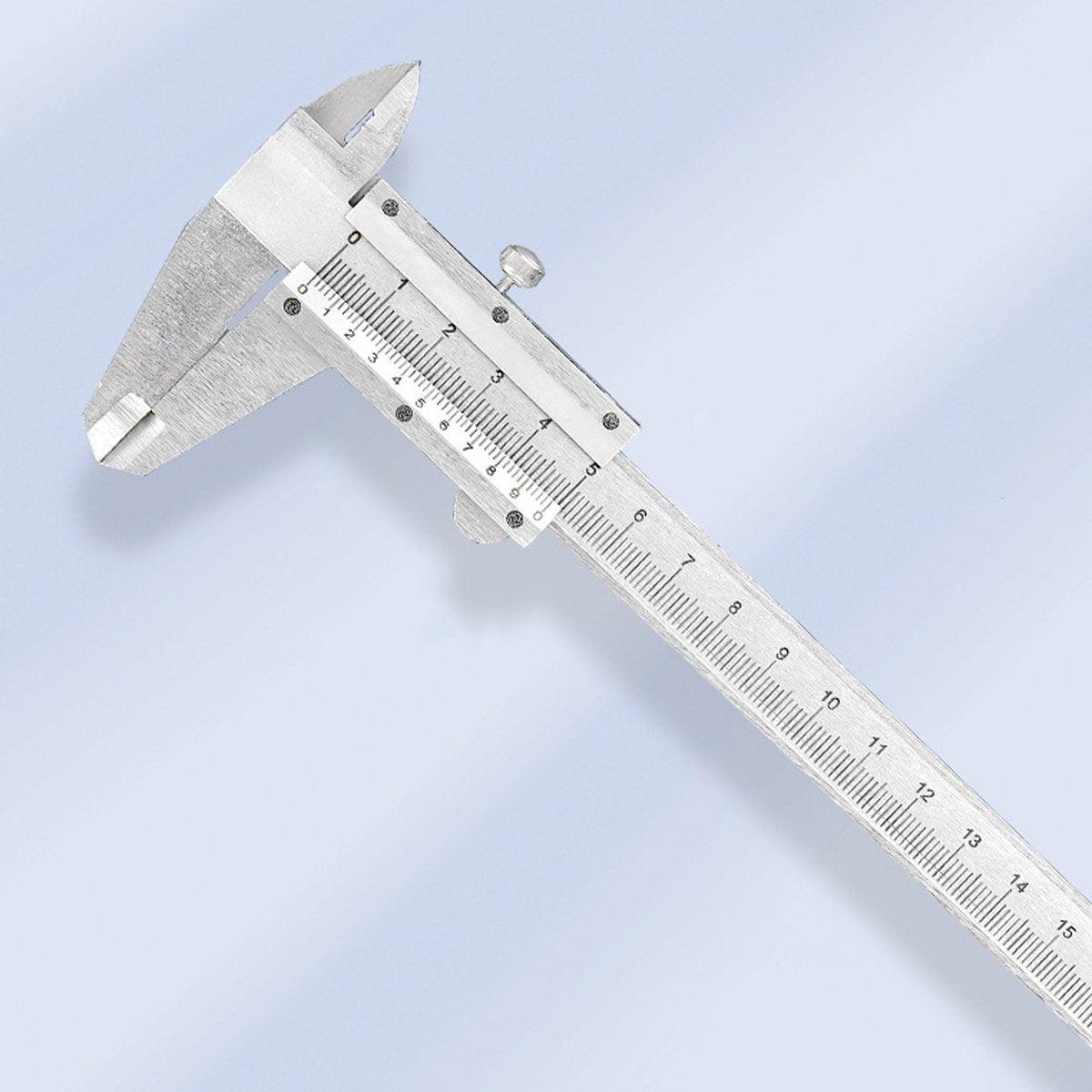 Stainless Steel Vernier Caliper 200mm Micrometer Measuring Tool