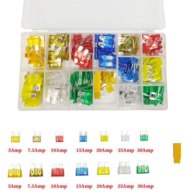 300Pcs Car Blade Fuses Assortment Assorted Kit Blade Set