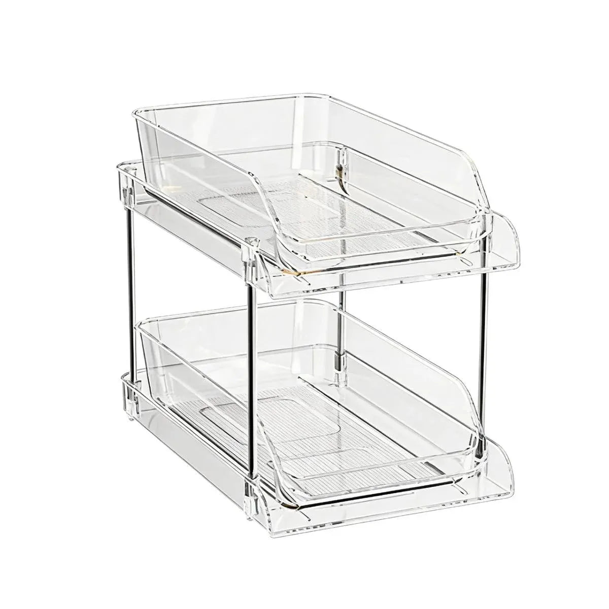CD DVD Storage Rack Desktop Vinyl Record Holder Album Display Shelf Case