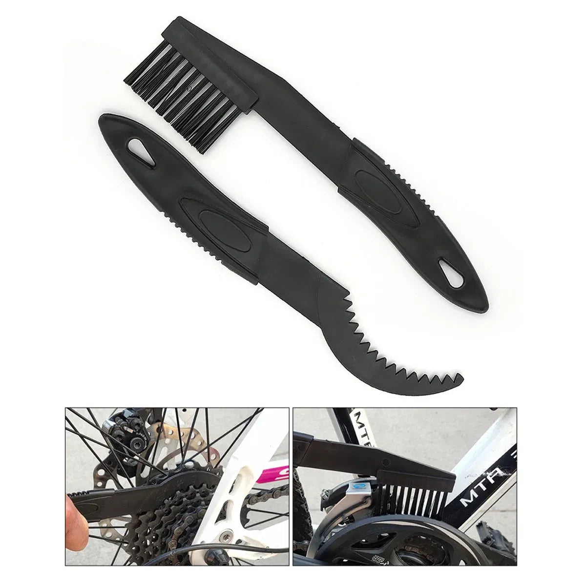 10 Piece Bike Cleaning Brush Kit Bicycle Maintenance Tool Set