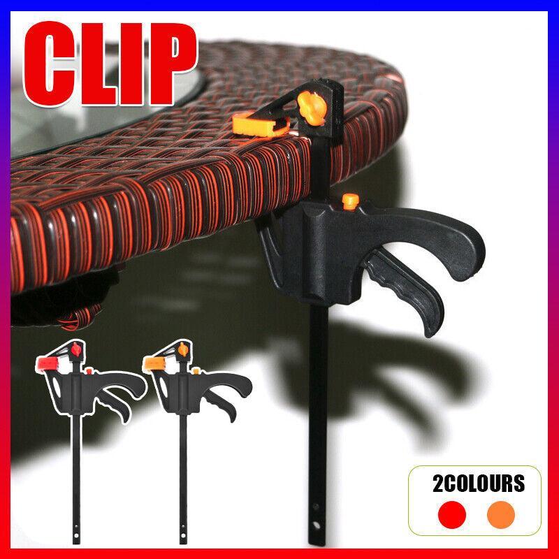 Quick Woodworking Clip Bar Clamp F-Tyle Grip Quick Ratchet