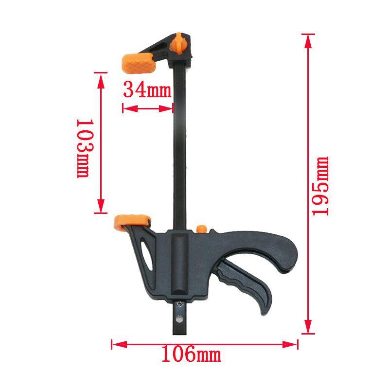 Quick Woodworking Clip Bar Clamp F-Tyle Grip Quick Ratchet