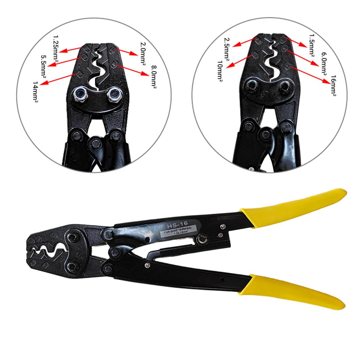 Wire Crimper Cable Plier Terminal Anderson Plug Lug Crimping Tool