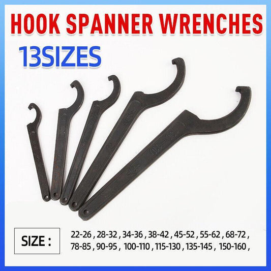 Adjustable C Spanner Hook Wrench Tool for Motorcycle Bike Repair