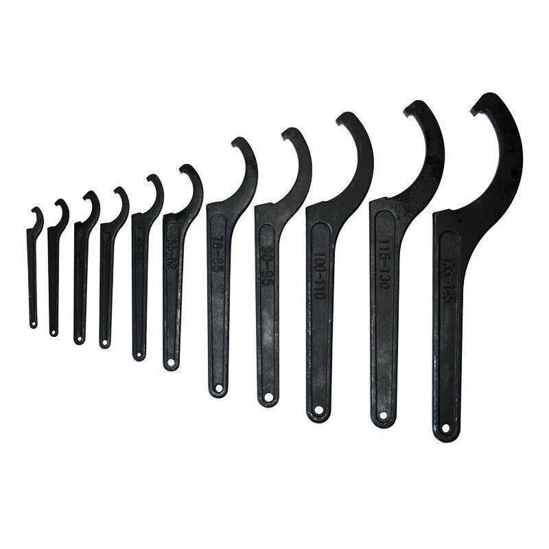 Adjustable C Spanner Hook Wrench Tool for Motorcycle Bike Repair