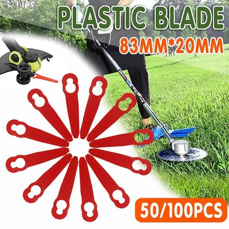 Grass Trimmer Plastic Blades Part Cutter Replace For Ozito, Bosh