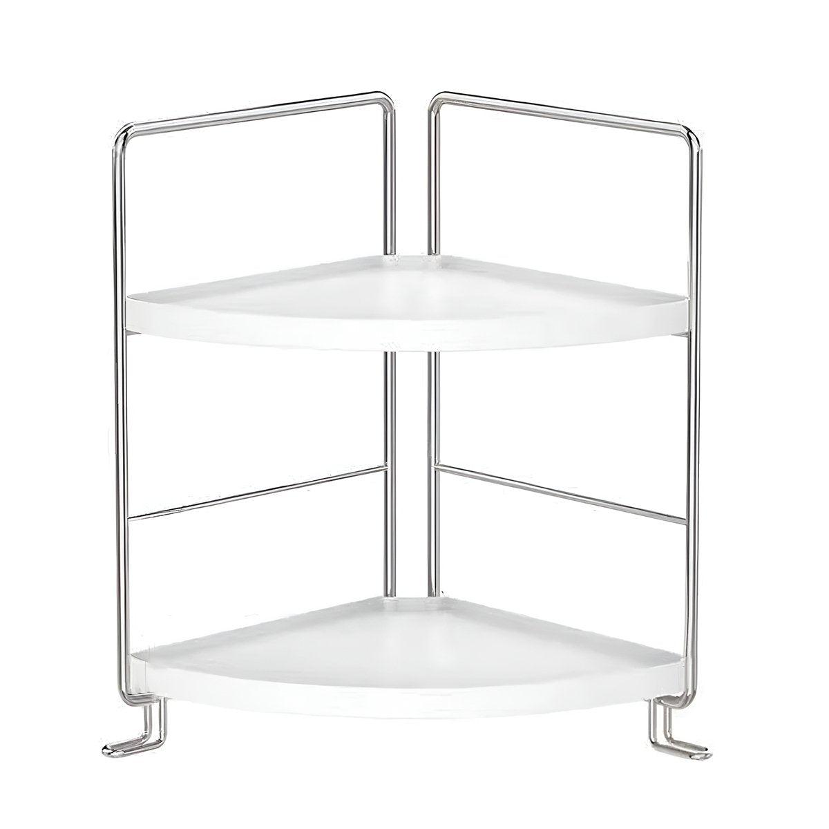 2 Tier Countertop Shelf Organizer Storage Rack