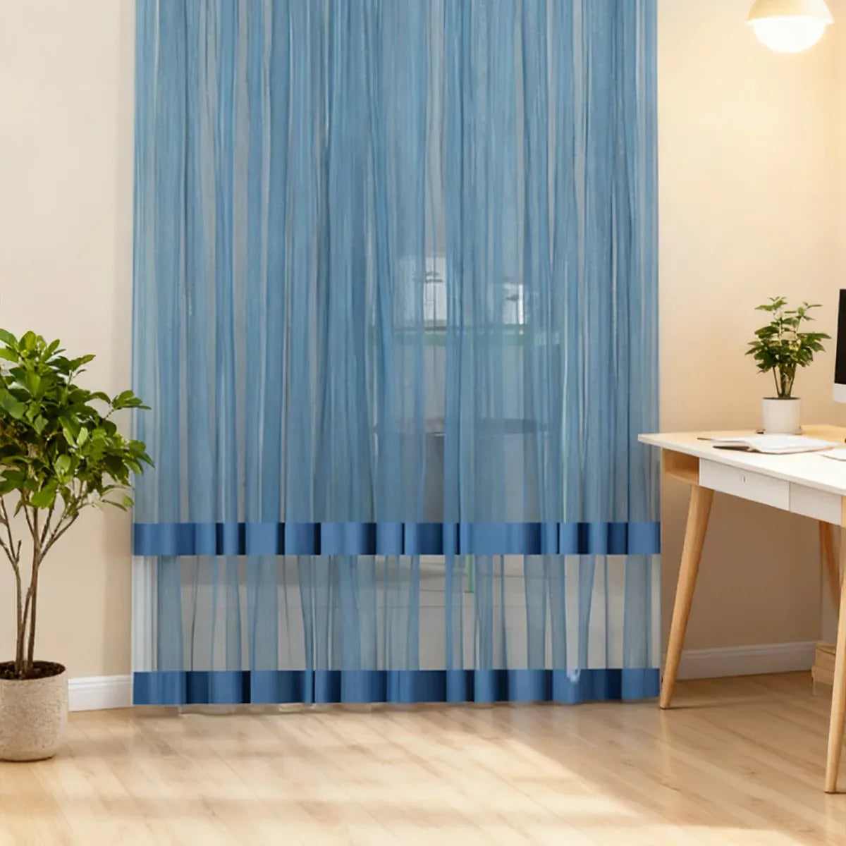 Door Curtain Breathable Insect Proof Durable High-Quality for Home Kitchen Use - Grey