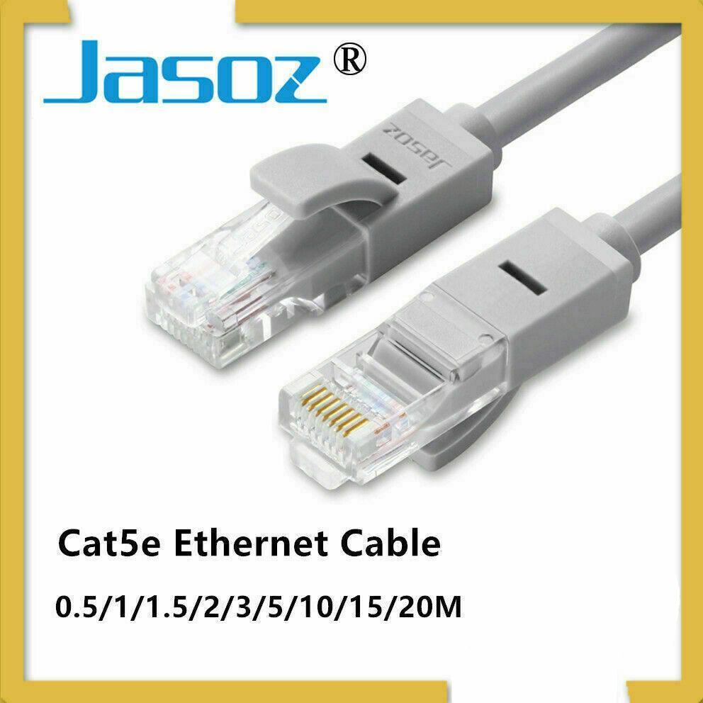 Jasoz Cat5E Ethernet Network Cable Lan Router Internet Patch