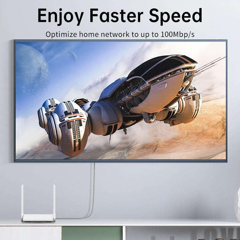 Jasoz Cat5E Ethernet Network Cable Lan Router Internet Patch