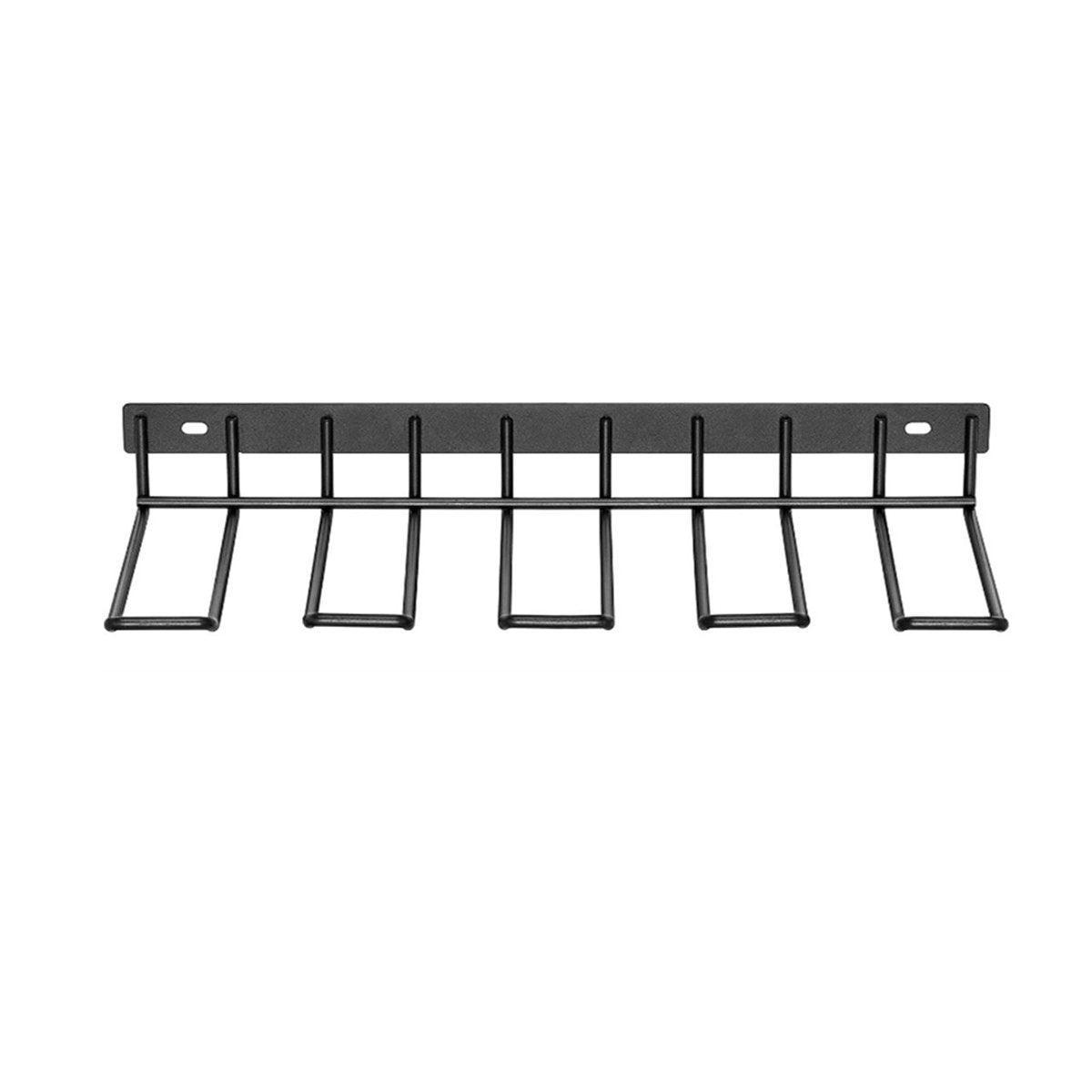 Metal Drill Storage Rack Power Tool Holder Organizer Wall Mount H/D