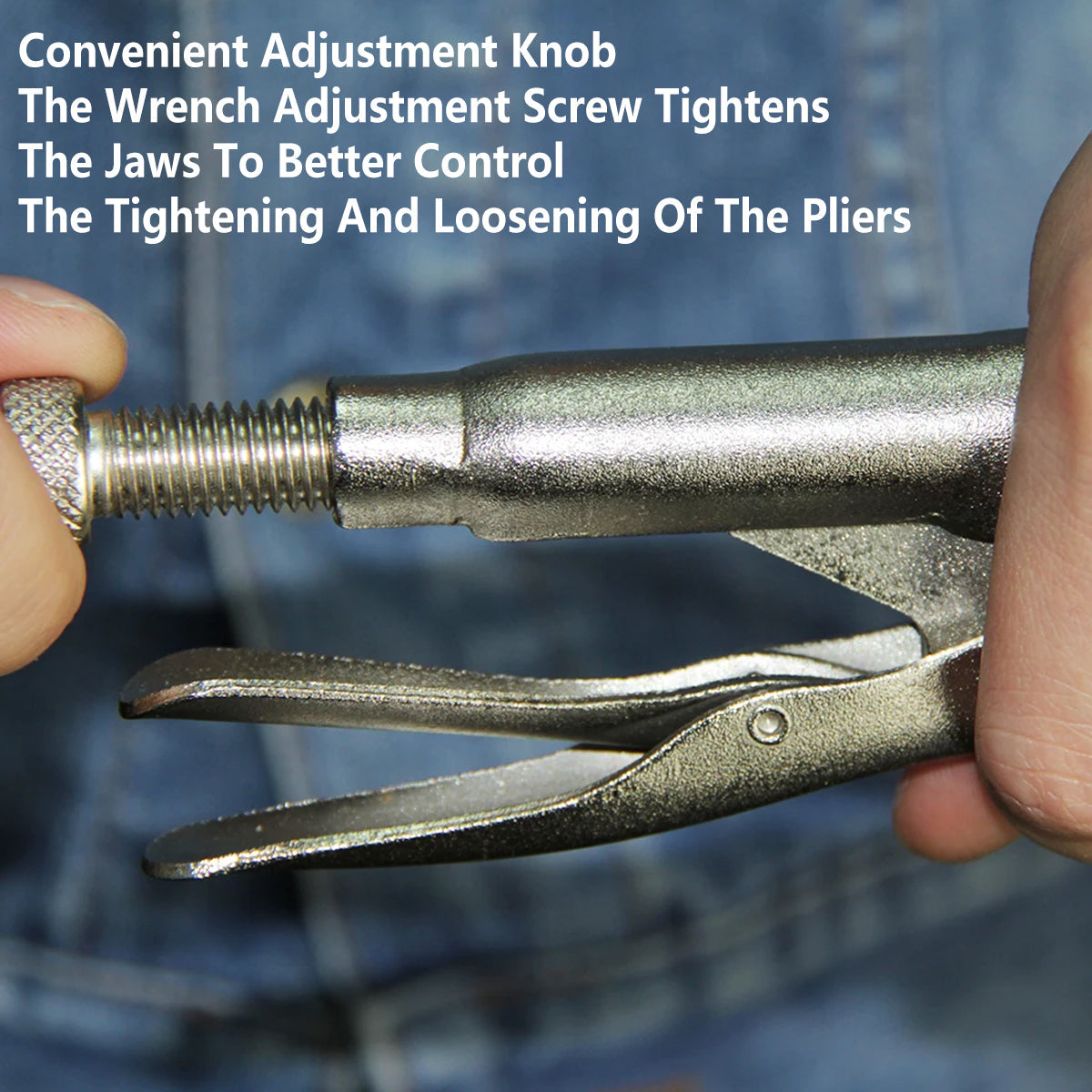 Chain Clamp Pliers Tool Multi Functional Fixed Grip Forceps Repair