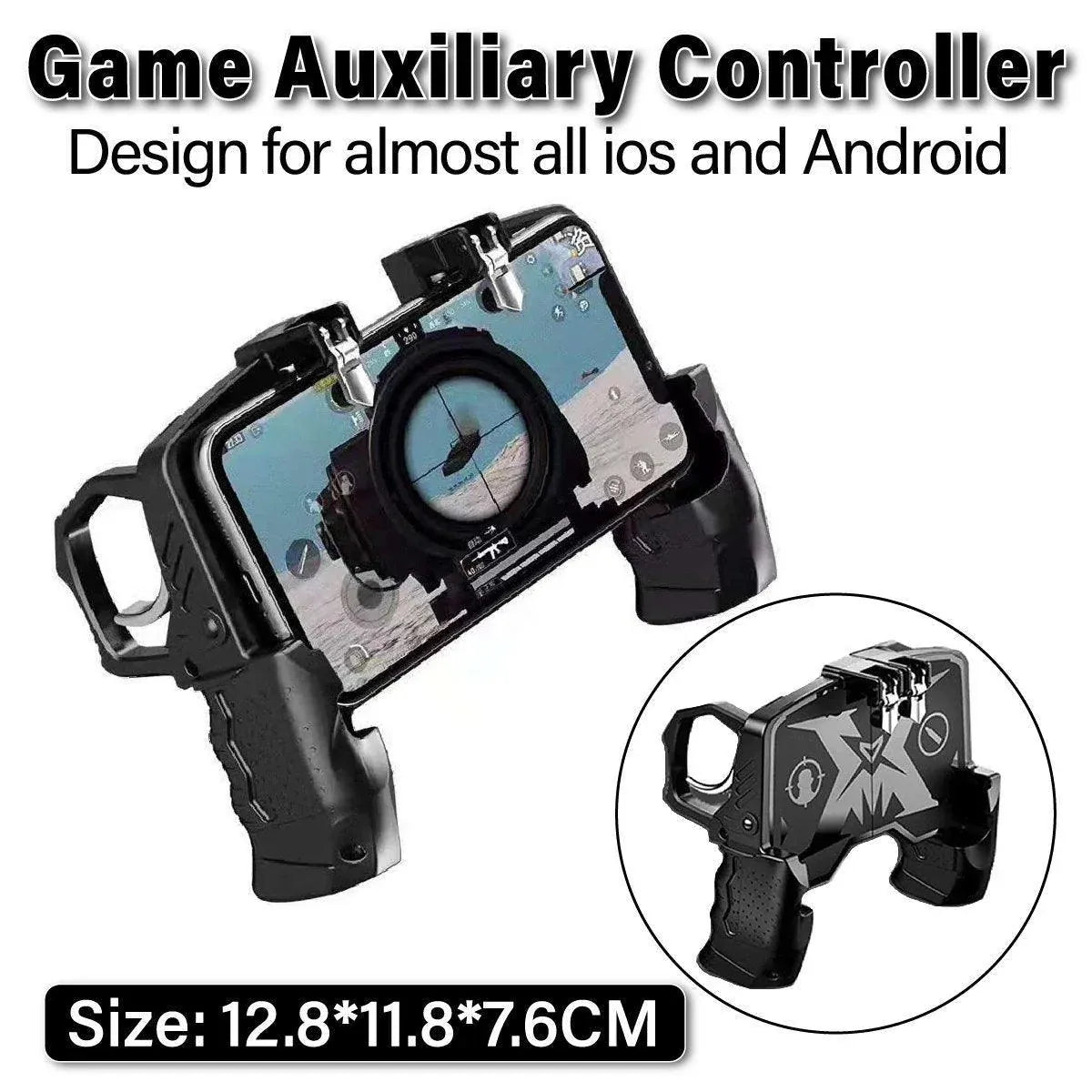 Quick Assist Chicken Gamepad Button Grip Controller for Mobile Gaming Accessory