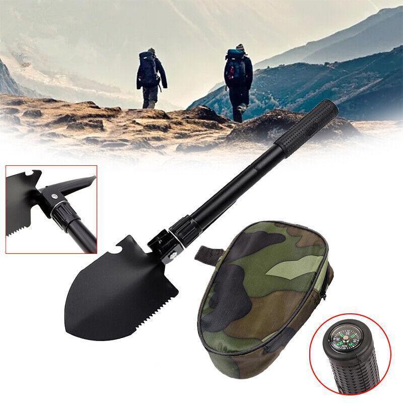 Outdoor Survival Foldable Shovel Spade Garden Camping Hiking