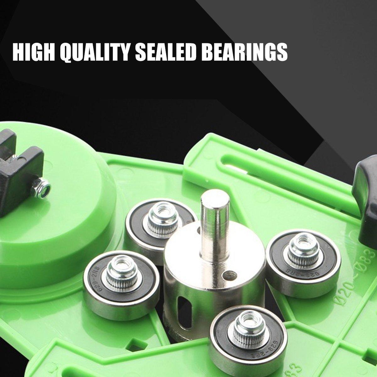 Multifunction Glass Tile Positioning Tool Drill Chuck Marble Hole