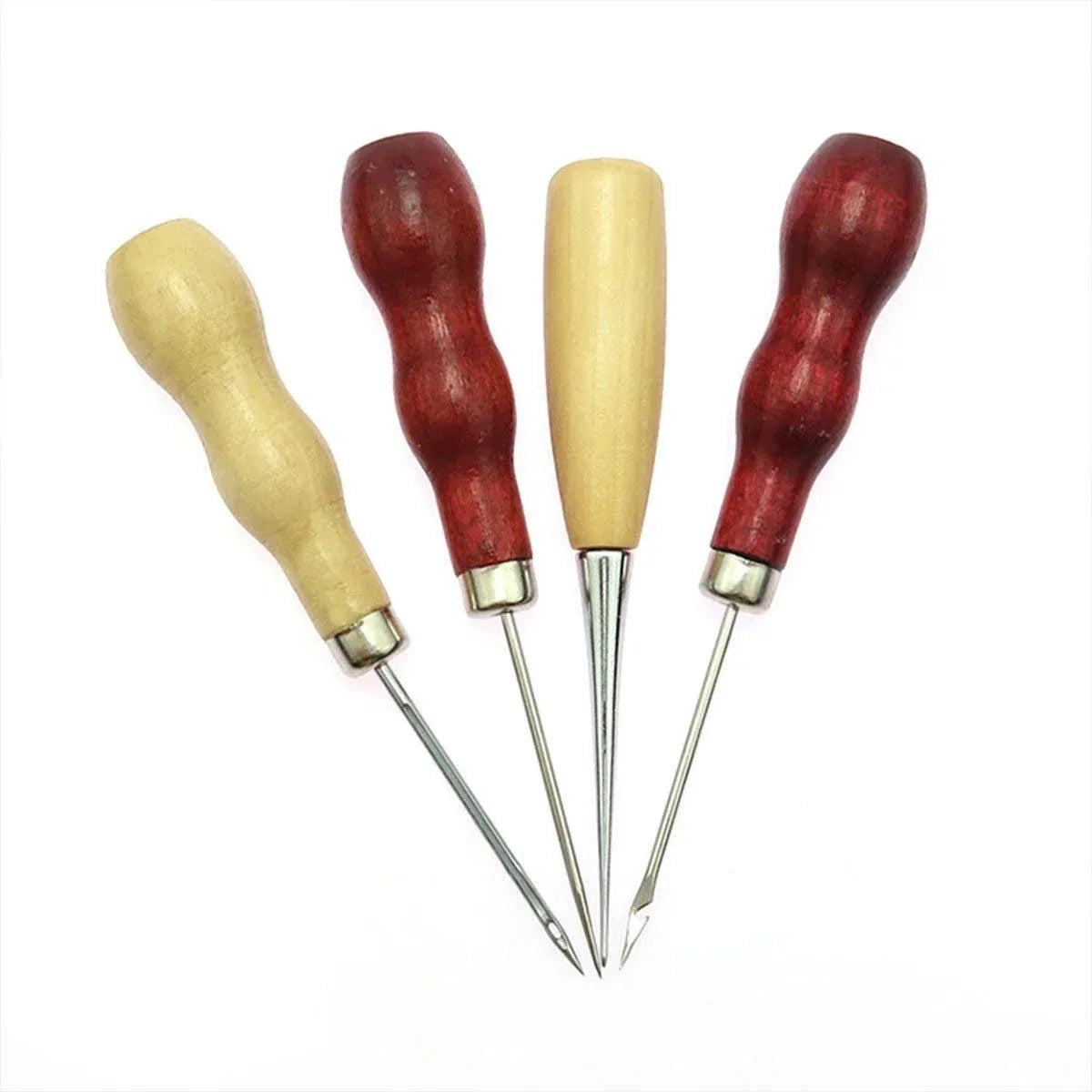 Handmade DIY Leather Crafting Tools Kit for Sewing Stitching and Repair Work