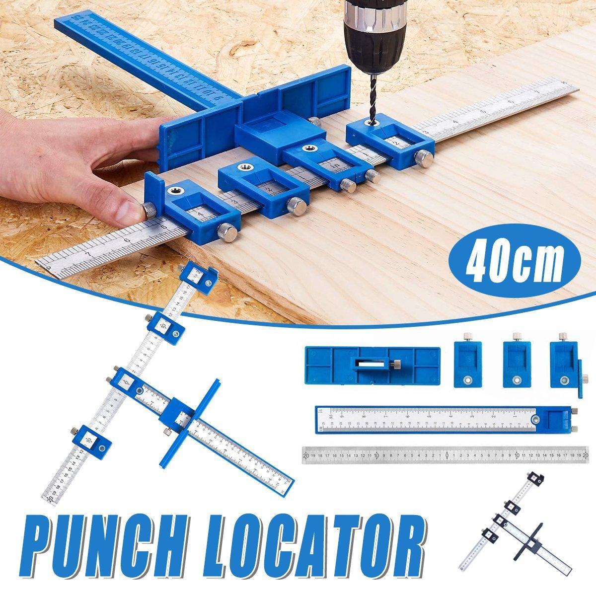 Furniture Carpentry Drill Guide Punch Locator Woodworking Hole