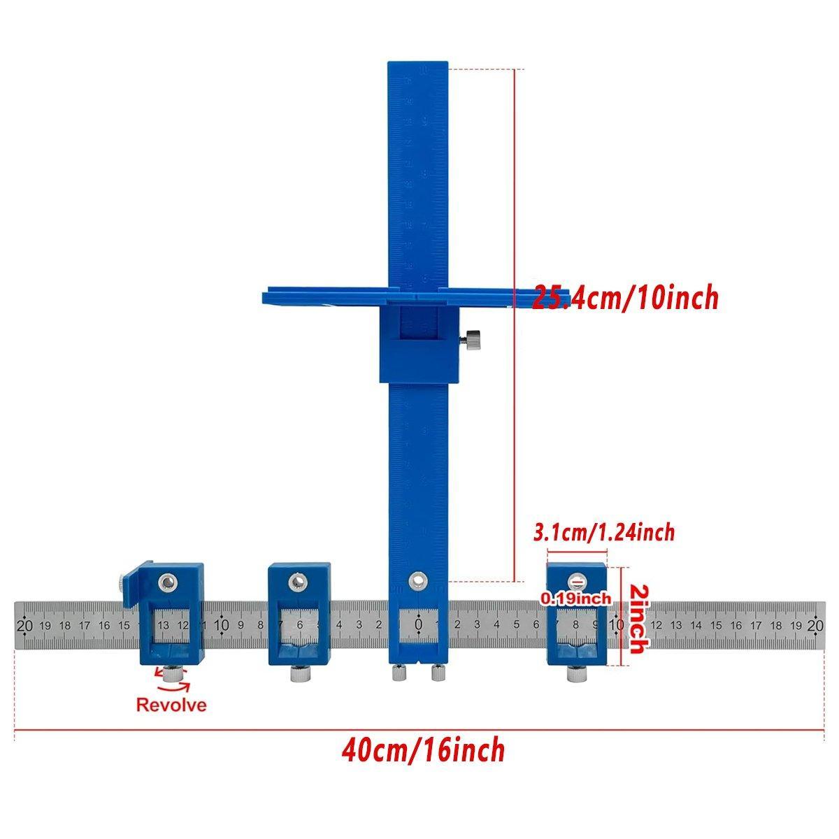 Furniture Carpentry Drill Guide Punch Locator Woodworking Hole