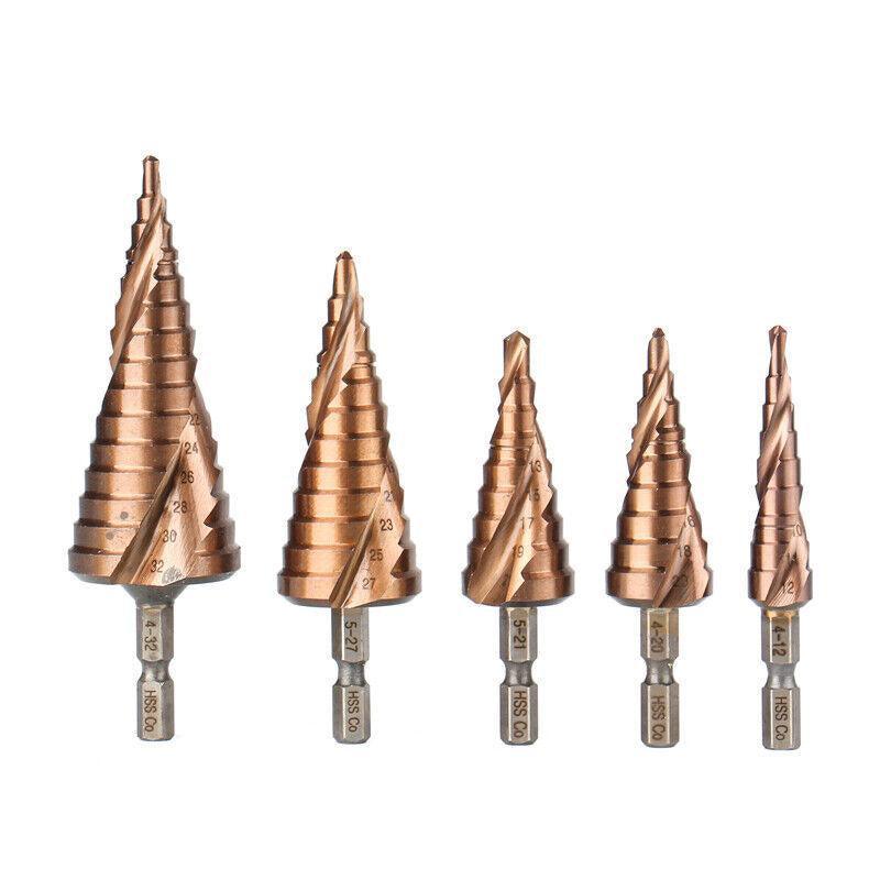 HSS M35 Cobalt Steel Step Cone Drill Bit Hole Saw Cutter
