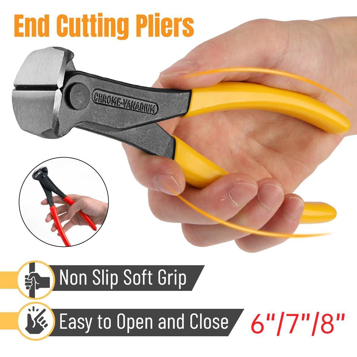 Nail Puller Nail Remover Tool Cutting Pliers Carpenter Tools End Cutting