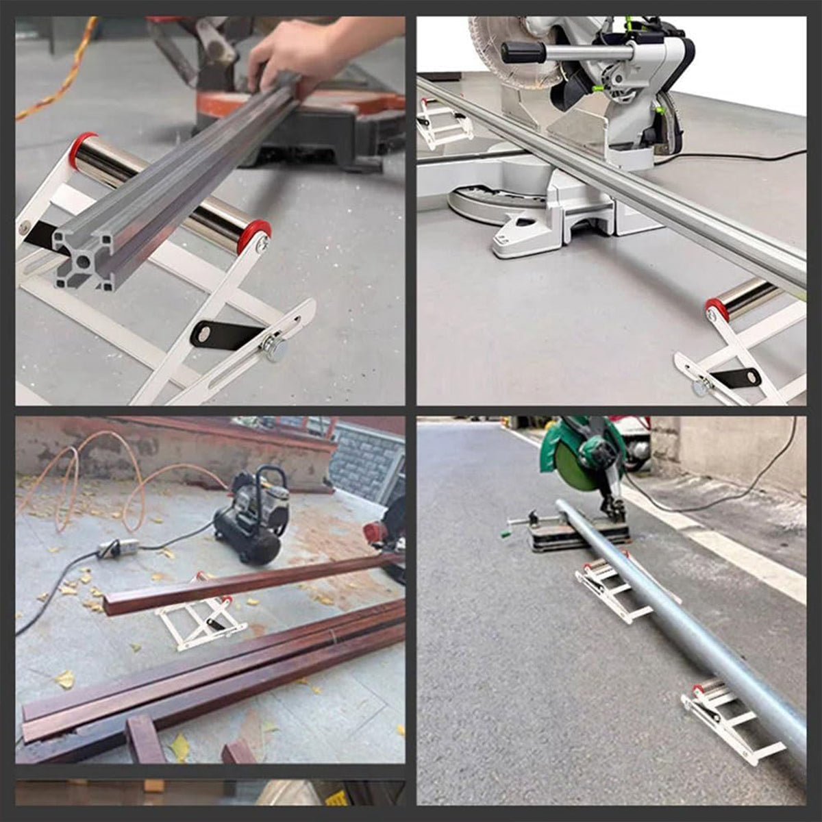 Adjustable Cutting Machine Support Frame Table Saw Stand